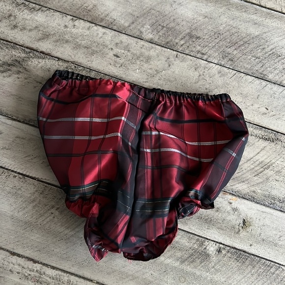 Pippa & Julie Red Plaid Holiday Dress and Cardigan Set - Picture 9 of 9